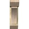 Ekena Millwork Thorton Slat Rough Sawn Bracket w/ Offset Brace, Douglas Fir, 6"W x 16"D x 20"H BKT0604X16X20THR06RDF - alternate 2